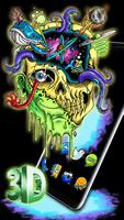 Hd Graffiti Skull Themes Live  screenshot 1