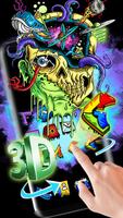 Hd Graffiti Skull Themes Live  screenshot 2
