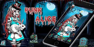 Punk Horror Alice Girl Themes Live Wallpapers screenshot 2