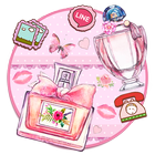 Tema, Wallpaper, ikon Pink Par icon