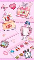 Tema, Wallpaper, ikon Pink Par poster