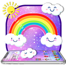 Temas Rainbow, Galaxyde fondos APK