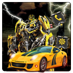 Robot Battle Yellow Car Themes