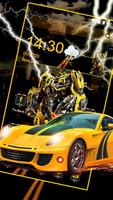 Temas Robot, Battle, Carde fon Poster