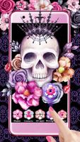 Skull Flower poster