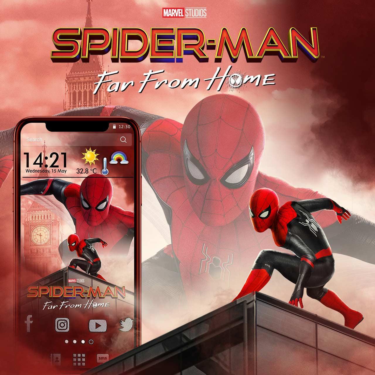 Spider Man Far From Home Themes & Live Wallpapers for Android Spider Man Far From Home Themes & Live Wallpapers for Android