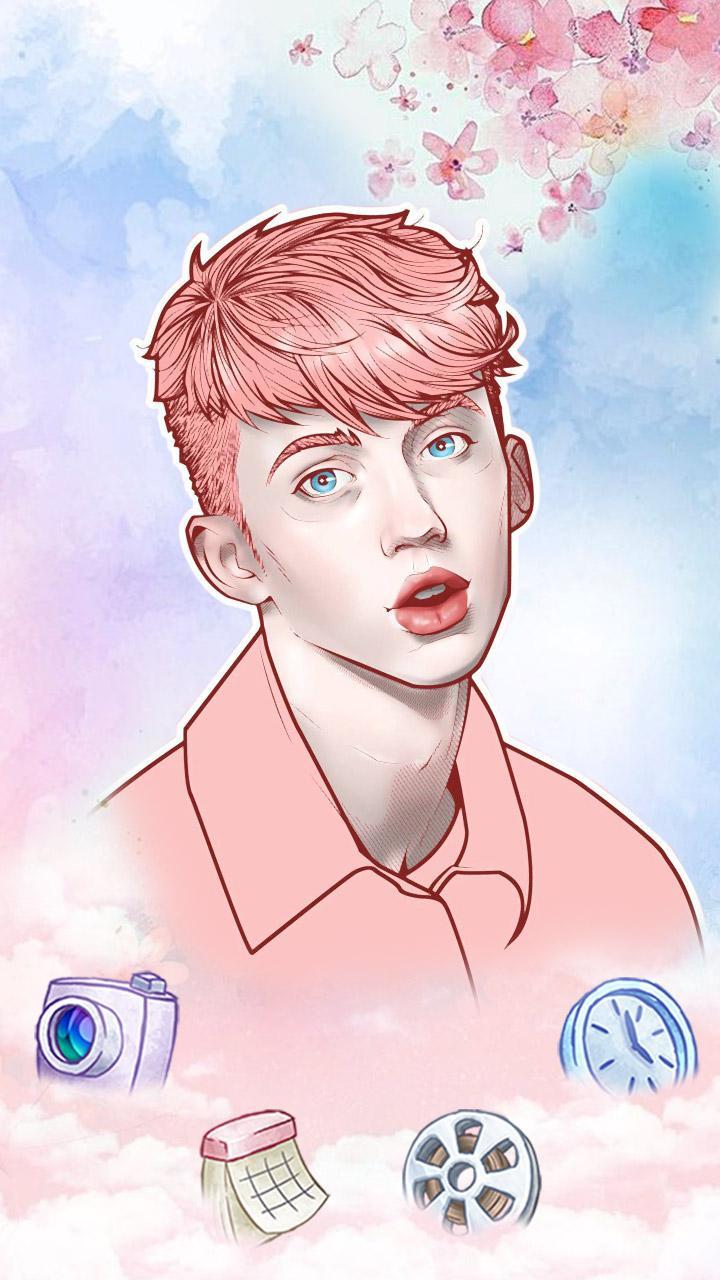 Boys theme. Трой Сиван арт. Трой Сиван рисунок. Troye Sivan Painting. Трой Сиван фигура.