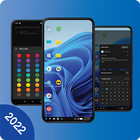 آیکون‌ Win 11x Launcher