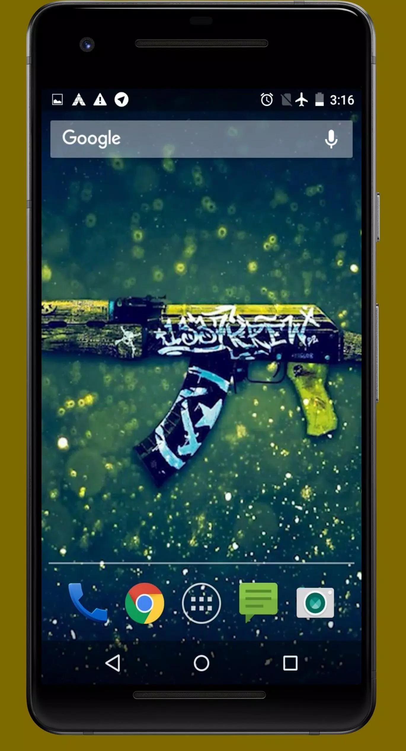 AK-47 Wasteland Rebel Animated Wallpaper 