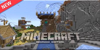 Bedrock Minecraft Mod Master Affiche