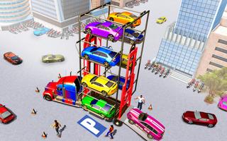 Multi Level City  Car Parking الملصق
