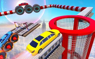 GT Car Stunts Mega Ramp Car Games Ekran Görüntüsü 2