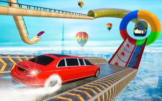 Cyber Police Limo Car Stunts ảnh chụp màn hình 1