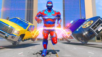 Grand Robot Superhero: Speed Hero capture d'écran 2