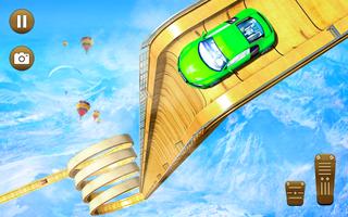 GT Car Stunts Free : Mega Ramp Affiche