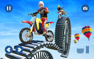 Stunt Bike Crazy Racing Tricks 스크린샷 1