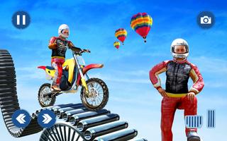 Poster Stunt Bike Crazy Racing Tricks