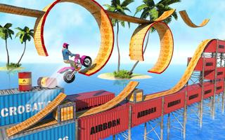 2 Schermata Stunt Bike Crazy Racing Tricks