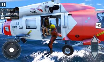 Real Helicopter Rescue Sim 3D  capture d'écran 3
