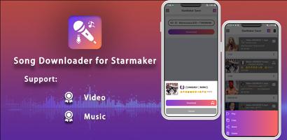 Song Downloader for StarMaker Affiche