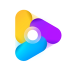 Wave Music Particle.ly Video Status Maker आइकन