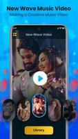 Wave Music Particle.ly Video Status Maker स्क्रीनशॉट 3