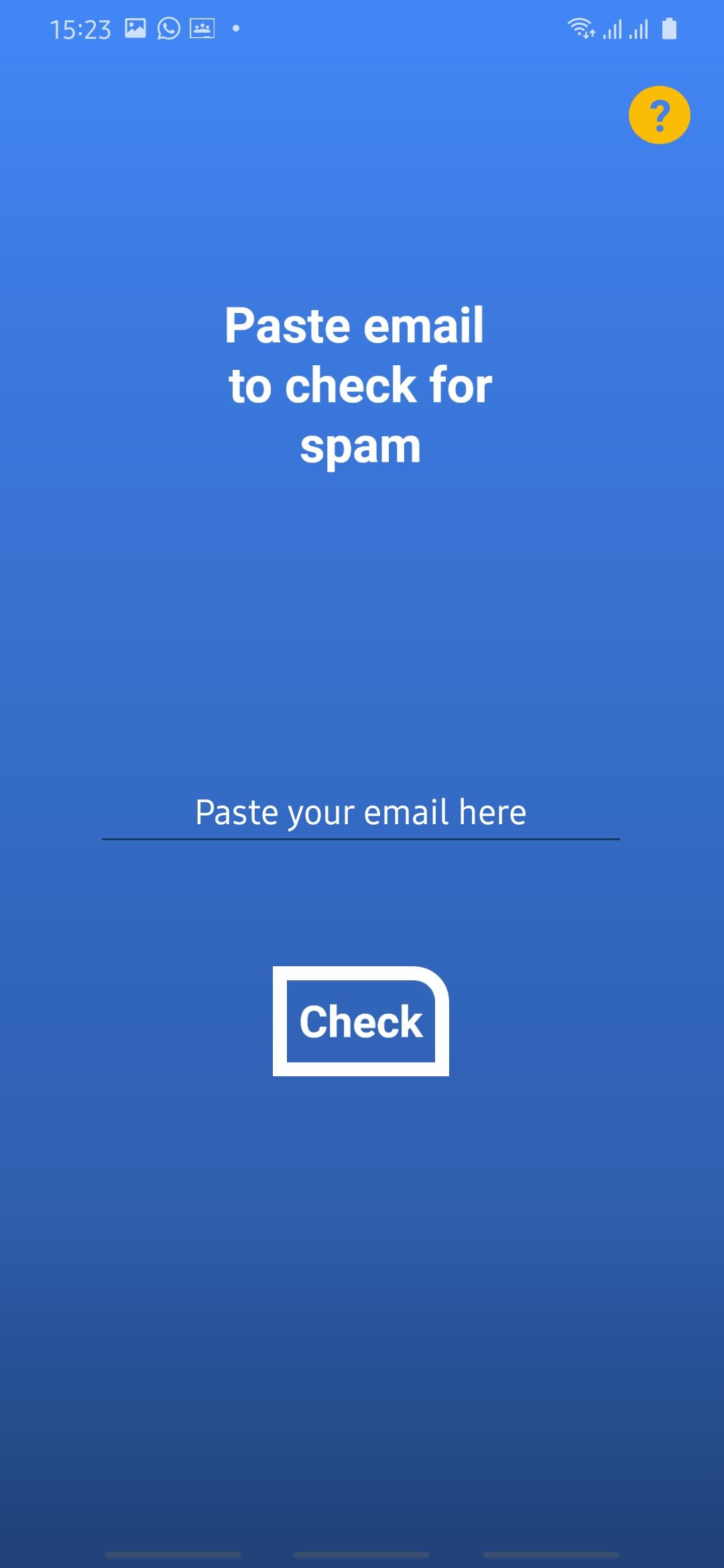 Email Spam Filter for Android - APK Download