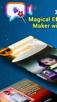 Magical Effect Video Maker with Music Affiche