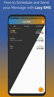 Lazy SMS: Schedule, Automatic Message Sender poster