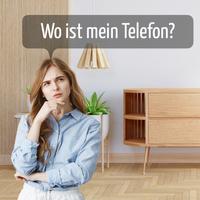 Finde mein handy klatschen Plakat