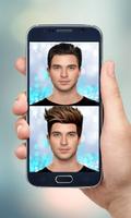 Men beard photo editor Mustache : Hairstyle salon gönderen
