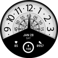 Cobrain Analog Watch Face