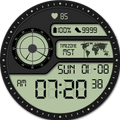 Cameo Digital Watch Face