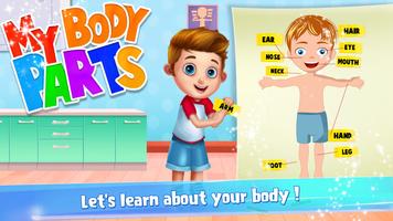 Body Parts - Kids Hospital capture d'écran 1