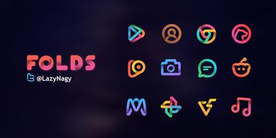 Folds - Icon Pack Affiche