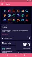 Folds - Icon Pack capture d'écran 2