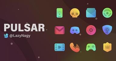 Pulsar - Icon Pack الملصق