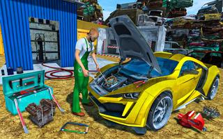 Mechanic Junkyard Simulator 3D imagem de tela 1