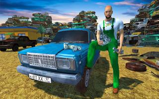 برنامه‌نما Mechanic Junkyard Simulator 3D عکس از صفحه