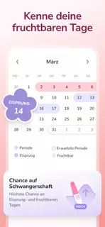 Periodenkalender - Zyklus