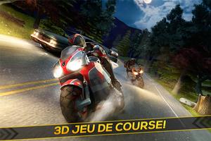 Moto GP Course de Peur Jeux 3D Affiche