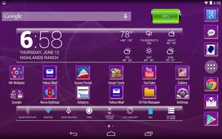 LC Carbon Purple Theme اسکرین شاٹ 3