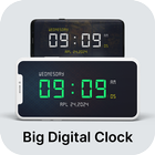 Big Digital Clock Display icon