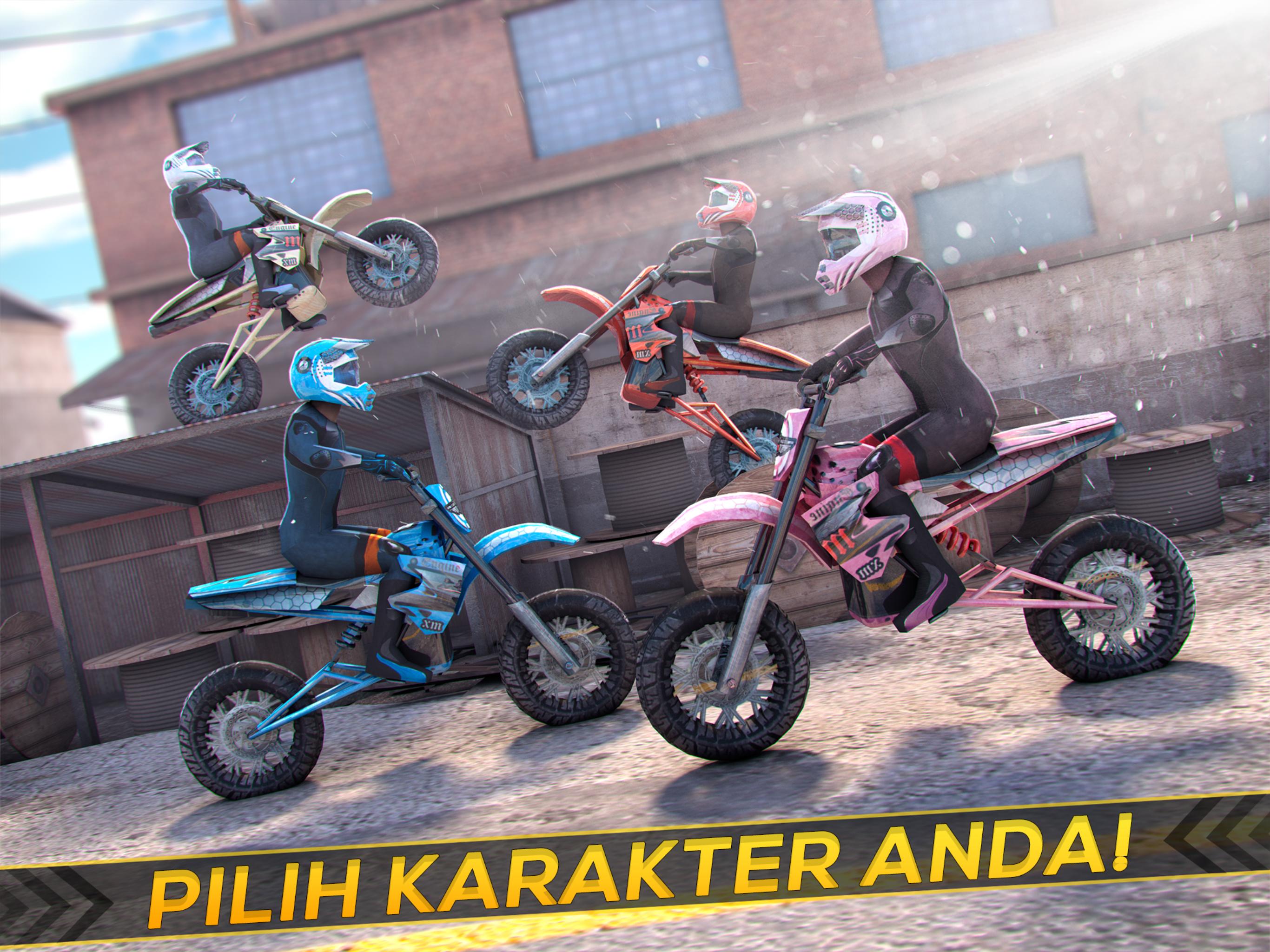 Real Sepeda Motor Cross Tantangan Balap Jalan For Android Apk