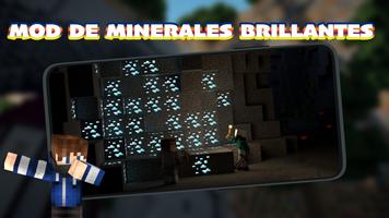 Mod de minerales brillantes Poster