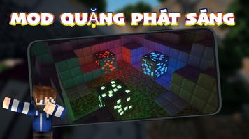 Mod quặng phát sáng cho MCPE ảnh chụp màn hình 2