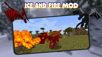 Ice and Fire Mod For MCPE capture d'écran 3