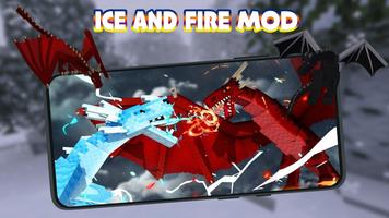 Ice and Fire Mod For MCPE poster