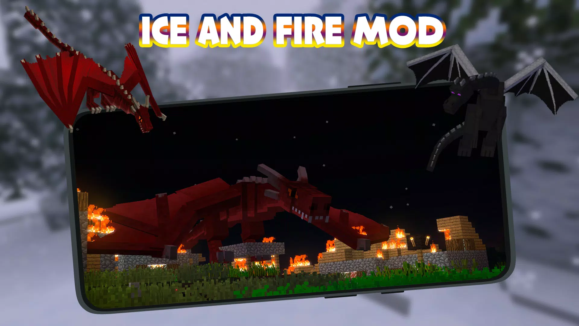 Ice and Fire Mod For MCPE APK for Android Download
