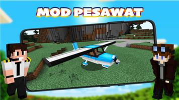 Mod Pesawat untuk Minecraft PE penulis hantaran